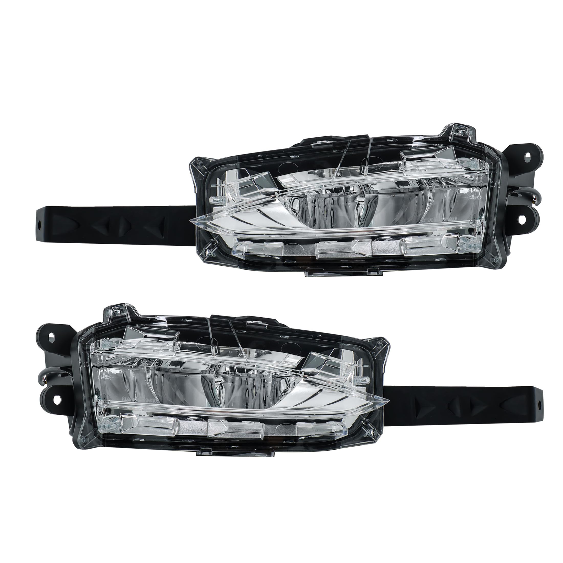 Thomletha Left and Right Fog Lights Assembly Replacement for Lexus RX350 RX450h F Sport 2020-2022 Clear Lens 8122048070 8121048060