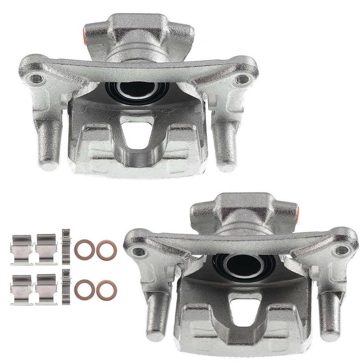 Amazon.com: OUSIKA 2pcs Disc Brake Caliper Set Rear Left Driver  