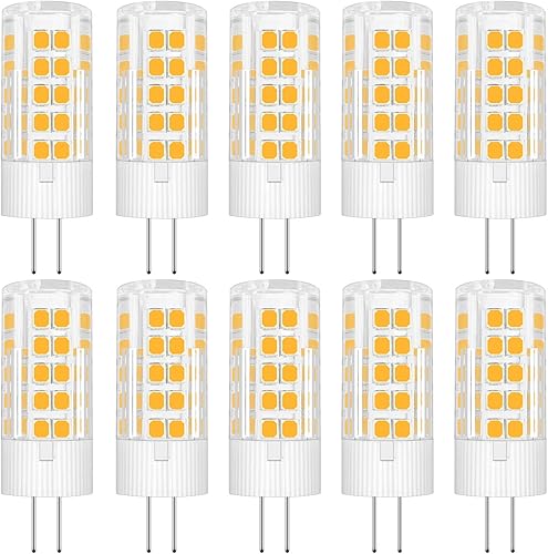Miniatura 1 de Bombillas LED G4 de 110 V-130 V (no bajo voltaje 12 V) G4 con base de dos pines iluminación regulable 5 W blanco cálido 3000 K reemplazar lámpara