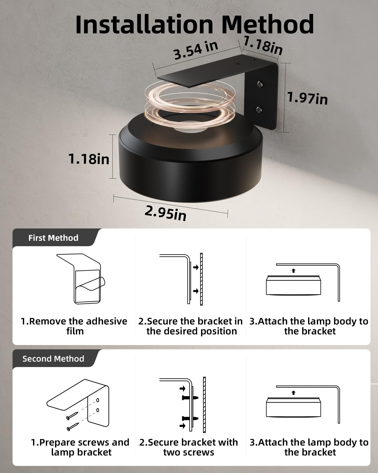 EZVALO Picture Lights for Wall, 2000mAh Rechargeable Battery Magnetic Poster Lights with 3 Color Temps & 12 RGB, Remote Dimmable Timer Painting Light, Wall Decor Light for Art Display, Frame (3 Pack)