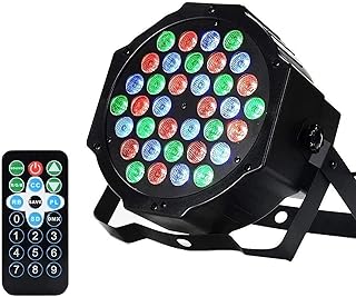 FMOGG Lumière De Scène À Motif, 36 LED par Lumières pour Éclairage De Scène avec Effet Magique Rvb par Télécommande Et Contrôle pour DJ Party/Disco/Mariage/Club/Pub/Événement/Bar
