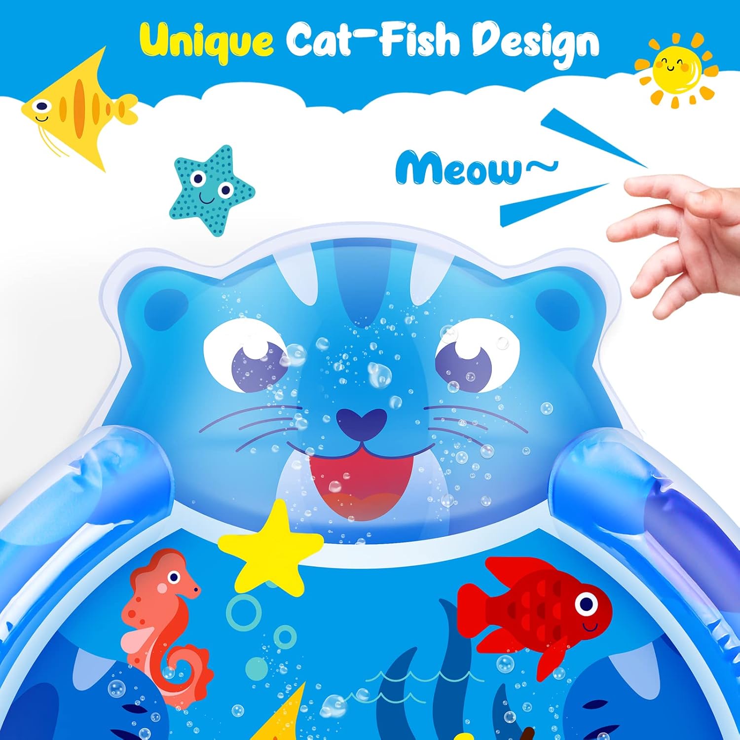 Infant Water Mat for Sensory Stimulation, Muscle Oman Ubuy