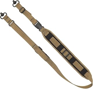 GrovTec GTSL129: Qs 2-Point Sentinel Sling - W/Push Button Swivels- Coyote Brown
