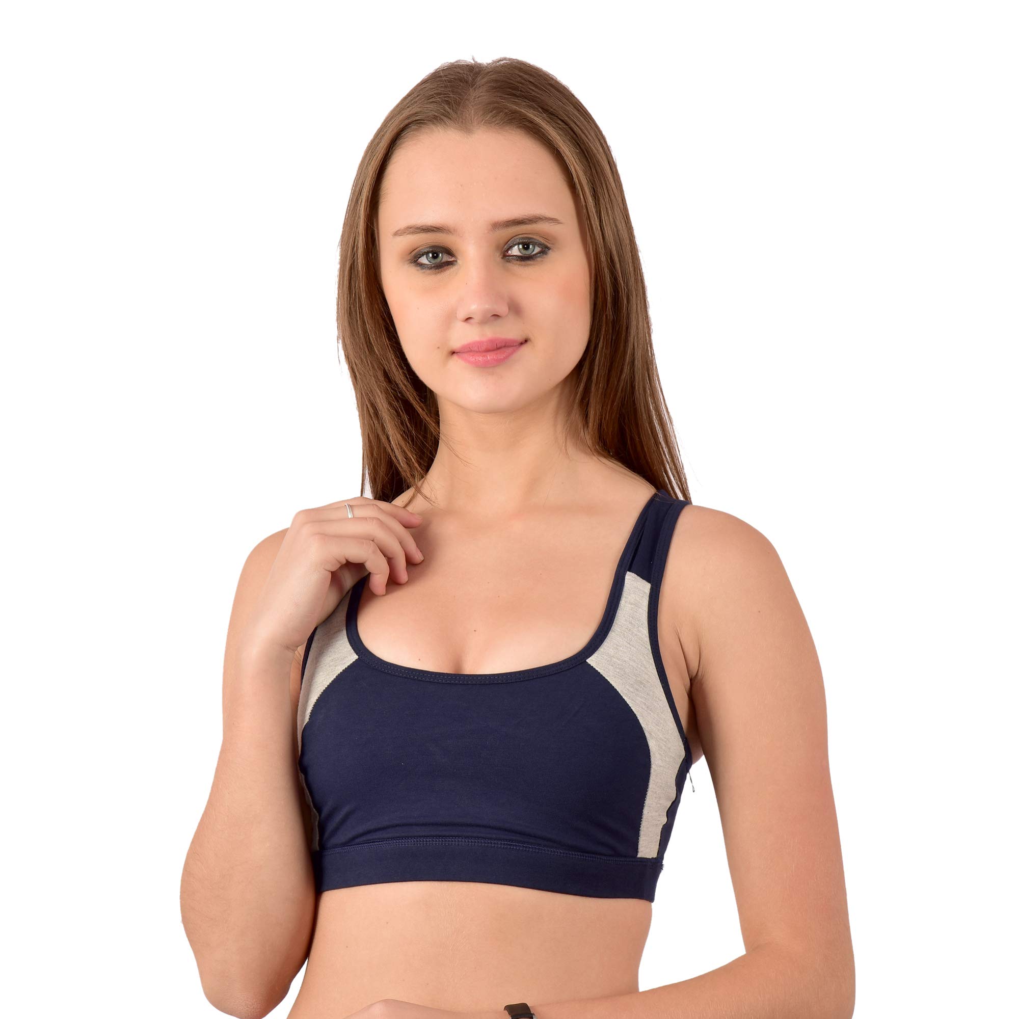 lilysilk Women's Padded Sports Bra with Removable Pads/Detachable Pads/Gym Active Bra-picture-49