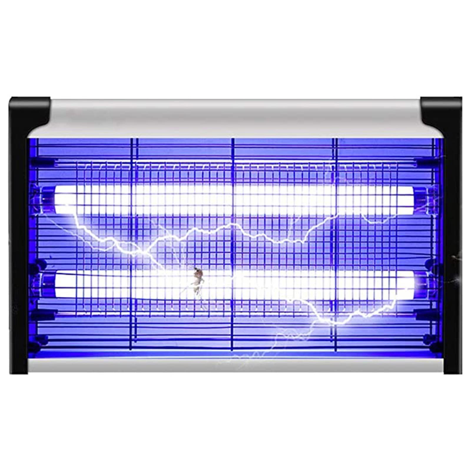 Homehold Lámpara antimosquitos Exterminador eléctrico de Insectos Lámpara antimosquitos Repelente de Mosquitos físico Descarga eléctrica LED Atrapamiento de Mosquitos Sin radiación Silencio