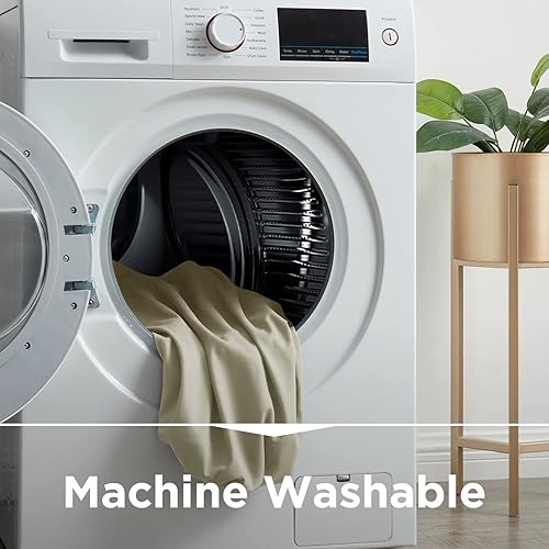 Miniatura 7 de Empyrean - Sábana bajera de bolsillo extraprofundo, suave, para colchones de 18 a 24pulgadas, de lujo, con correas en las esquinas, tamaño King,