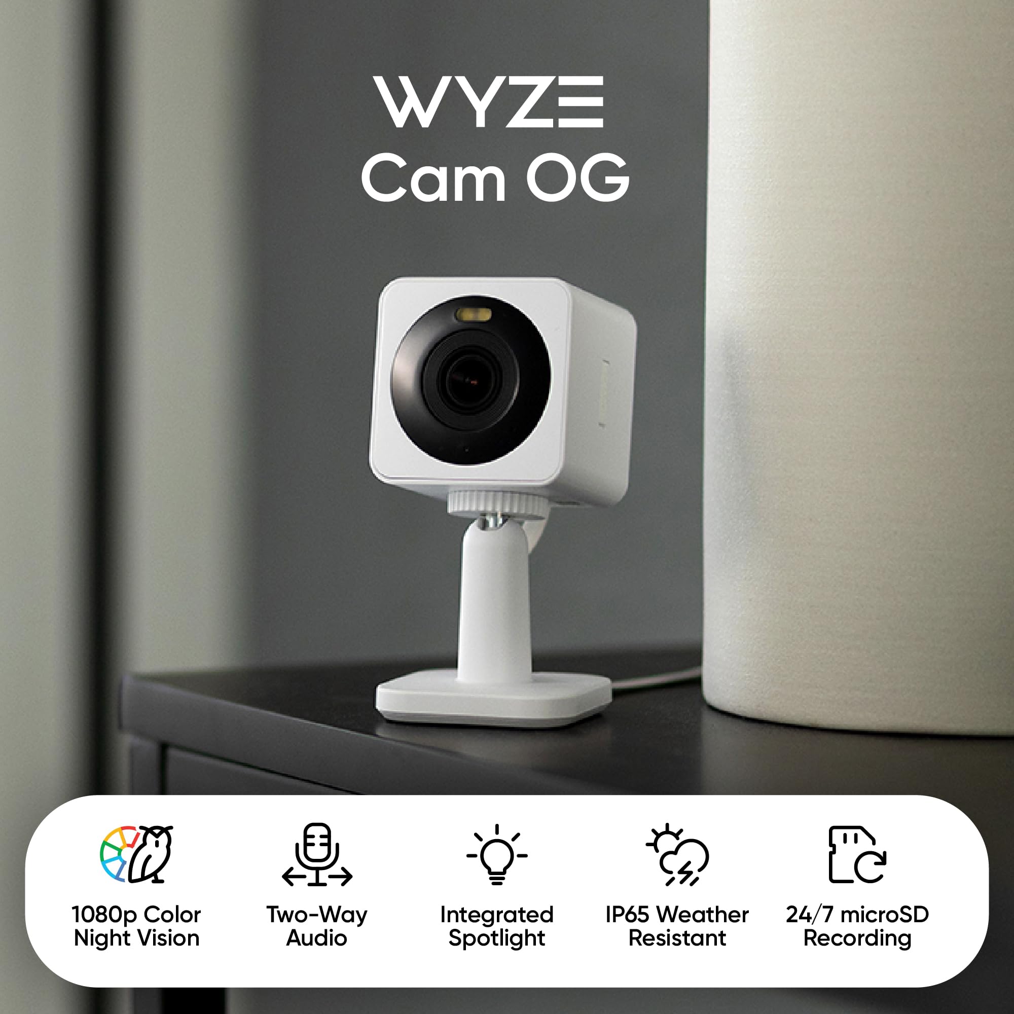 Wyze Cam OG: Indoor/Outdoor Security Camera -2 Wyze Cam OG: Indoor/Outdoor Security Camera -2