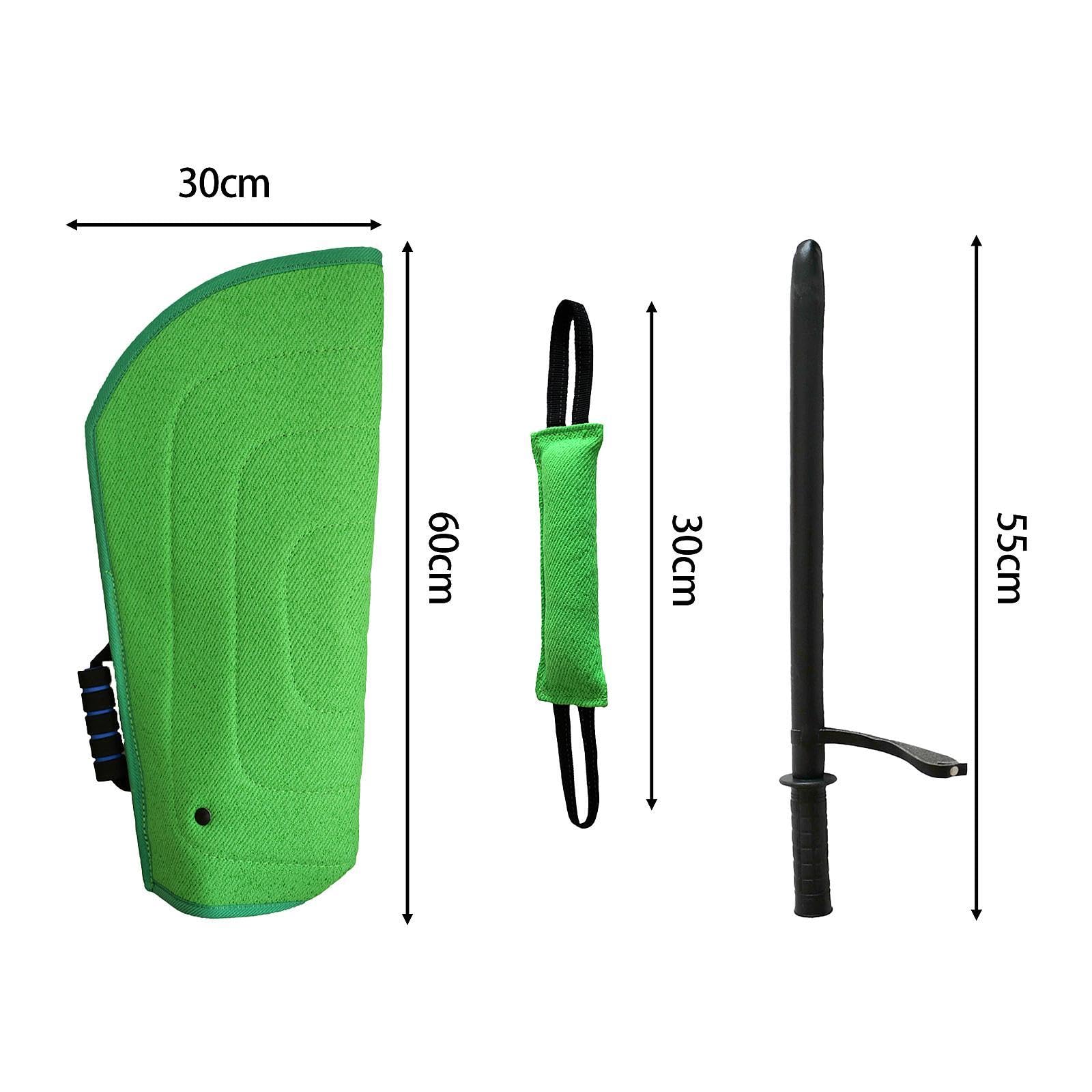 3X Set de Entrenamiento para Mordeduras de Perro: Almohada para Mordeduras con Funda, Juguete para Tirar de La Almohada, Protector de Brazo para Morde