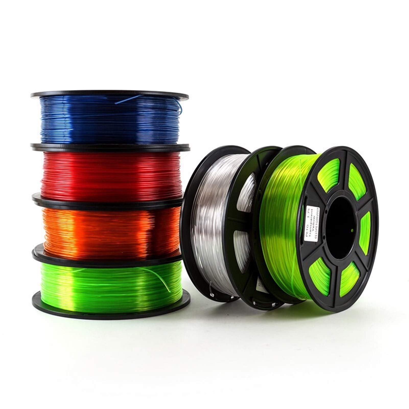 Filament do drukarki 3D, filament do drukowania 3D Filament do drukarki 3D 1,75 mm 1 kg/2,2 funta Materiał eksploatacyjny filamentu z tworzywa sztucznego do drukarki 3D (kolor: szary)