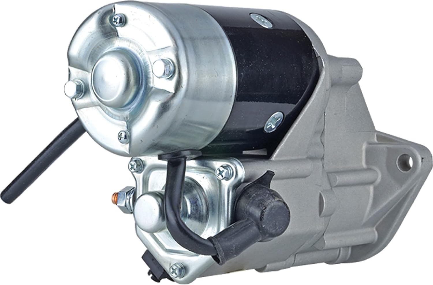 DB Electrical ROTA0744 10 Tooth Count 24V Starter Compatible with/Replacement for Case 521D 2003, 521E 2008 428000-2580, 428000-2581, 428080-2581, 19857, LRS02409, 8605783