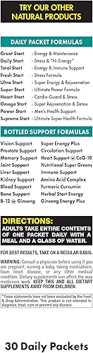 Miniatura 3 de Heart Start - Paquete completo de vitaminas diarias | Apoyo cardíaco y refuerzo inmunológico | Vitamina A, B, C, D, E, minerales, saúco, beta