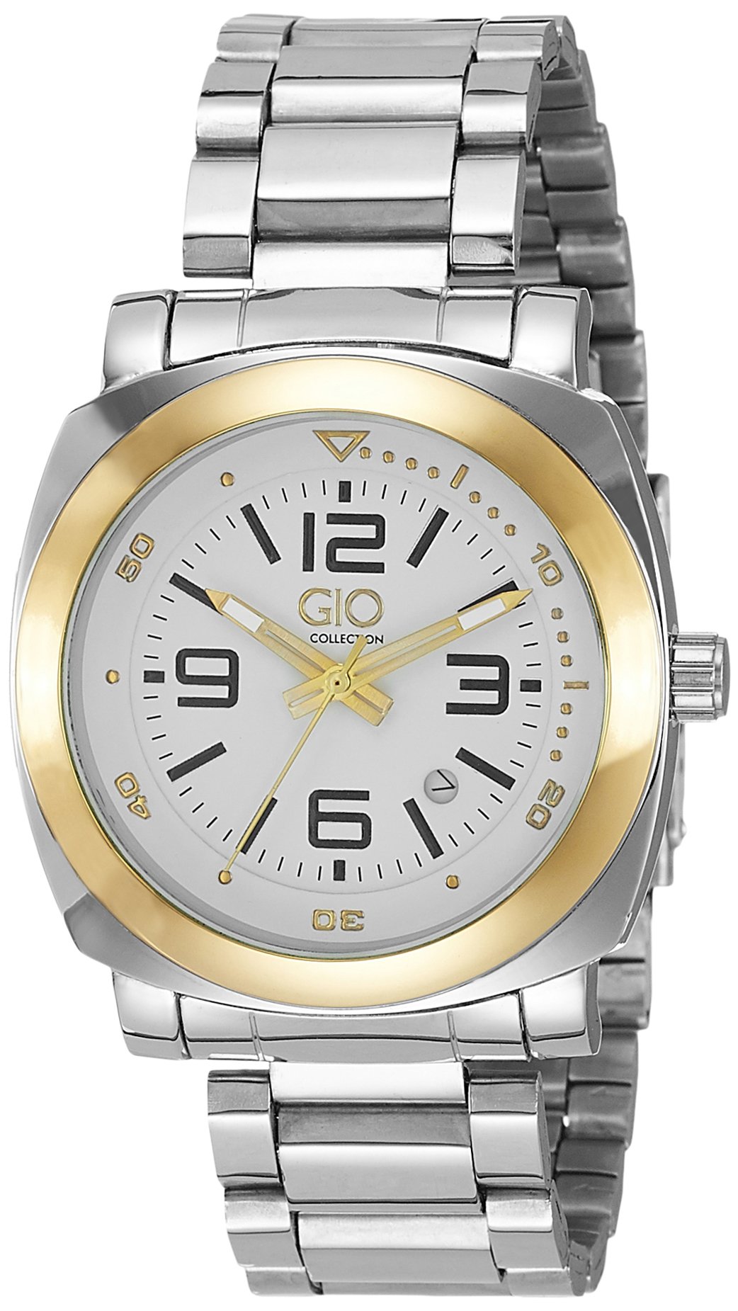 Gio Collection Analog White Dial Mens Watch - FG1003-11 (B01DBT0XQ2) Amazon Price History, Amazon Price Tracker