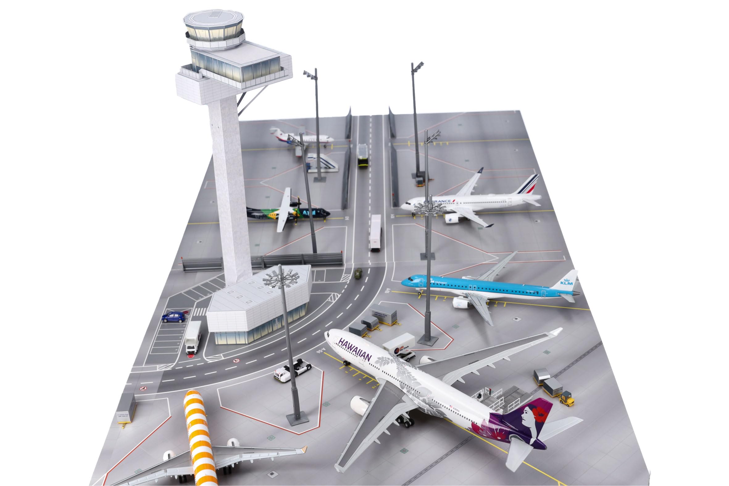 herpa accessorio, accessori per aeroporto, accessori per modellismo ferroviario, aeroporto, piastre del piazzale/aeroporto, miniatura in scala 1:200, modello in plastica.