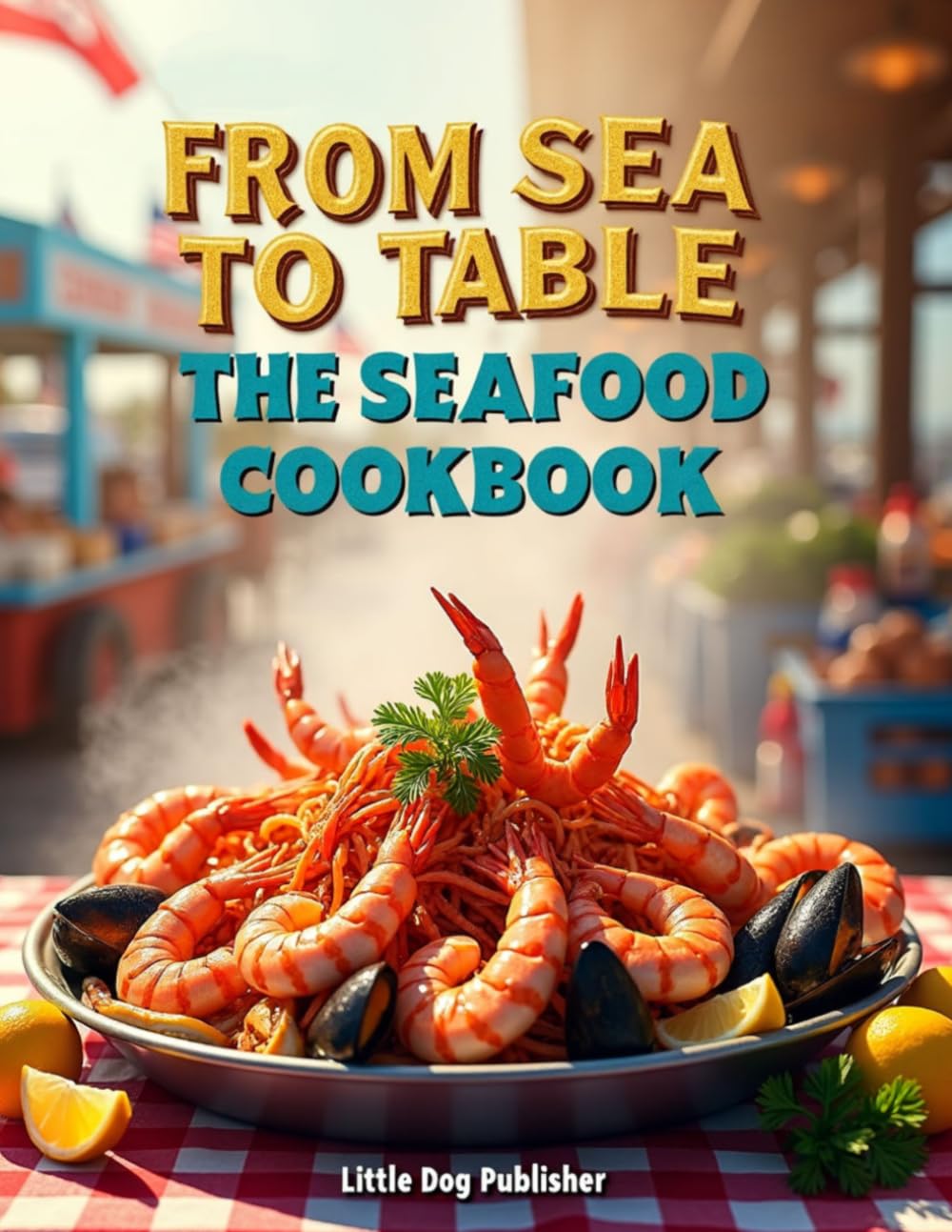 From Sea to Table – The Seafood Cookbook: 98 Fresh & Flavorful, Easy Fish & Shellfish Recipes. Coastal-Inspired, Fish, Shrimp, Crab & More, full color photos for every recipe