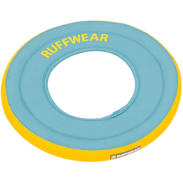 RUFFWEAR Hydro Plane - Disco Volador de Juguete para Perro, Frisbee Flotante para Perro, Color Azul…