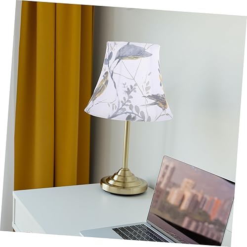 Miniatura 3 de DOITOOL Pantalla de luz colgante de lino para lámpara Accesorios de cubierta Clip en la bombilla Lámpara Sombra Accesorios de iluminación Cubierta