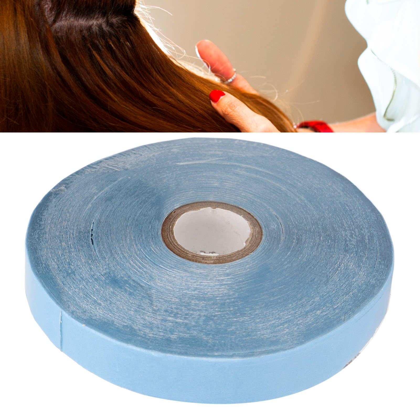 Nastro per Parrucche 36 Metri, Nastro Biadesivo, Nastri di Supporto per Parrucche, Nastro Biadesivo per Estensioni dei Capelli, Larghezza 2 Cm, Rotolo di Nastro Adesivo in