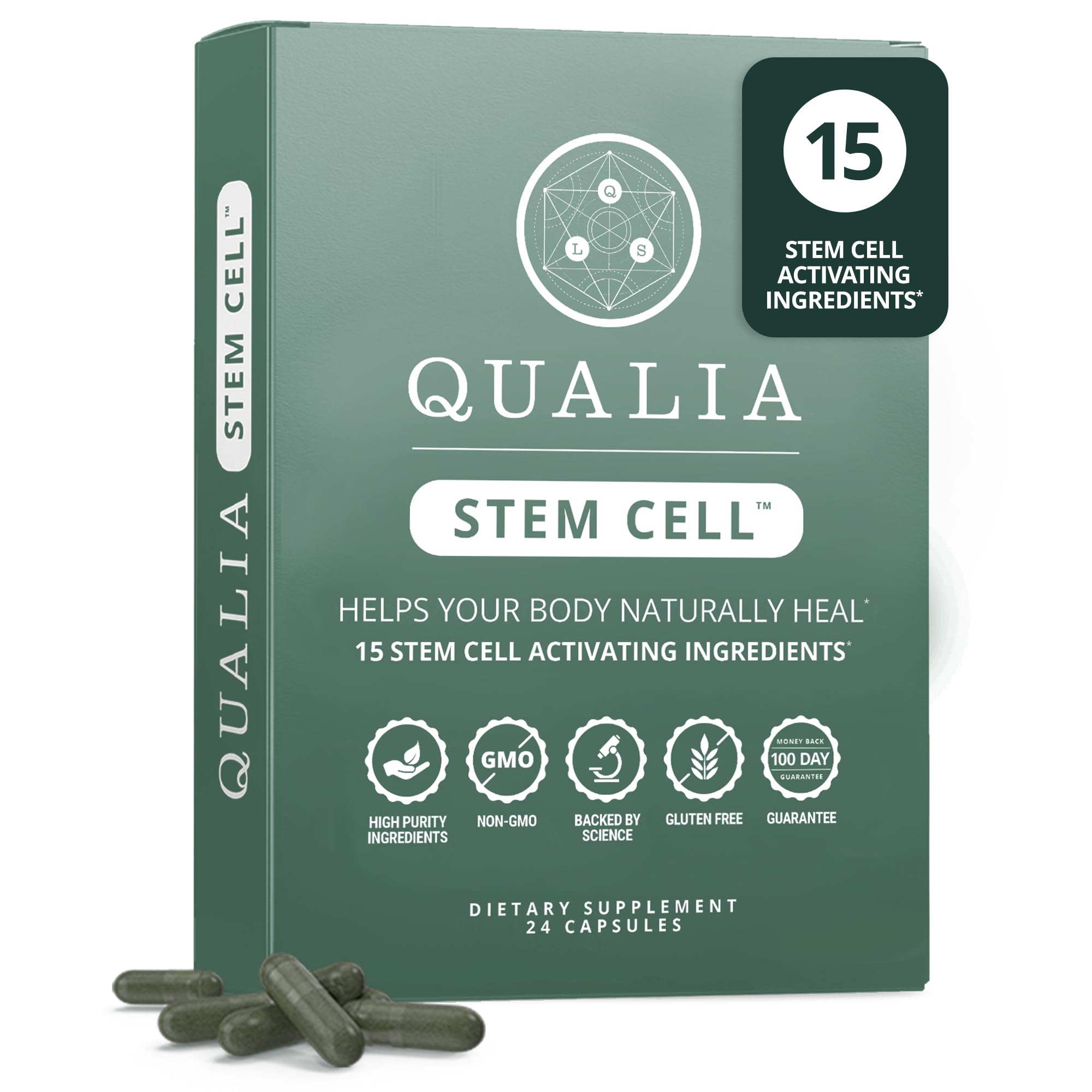 Qualia Stem Cell Supplement for Healthy Aging and Immune System Resilience