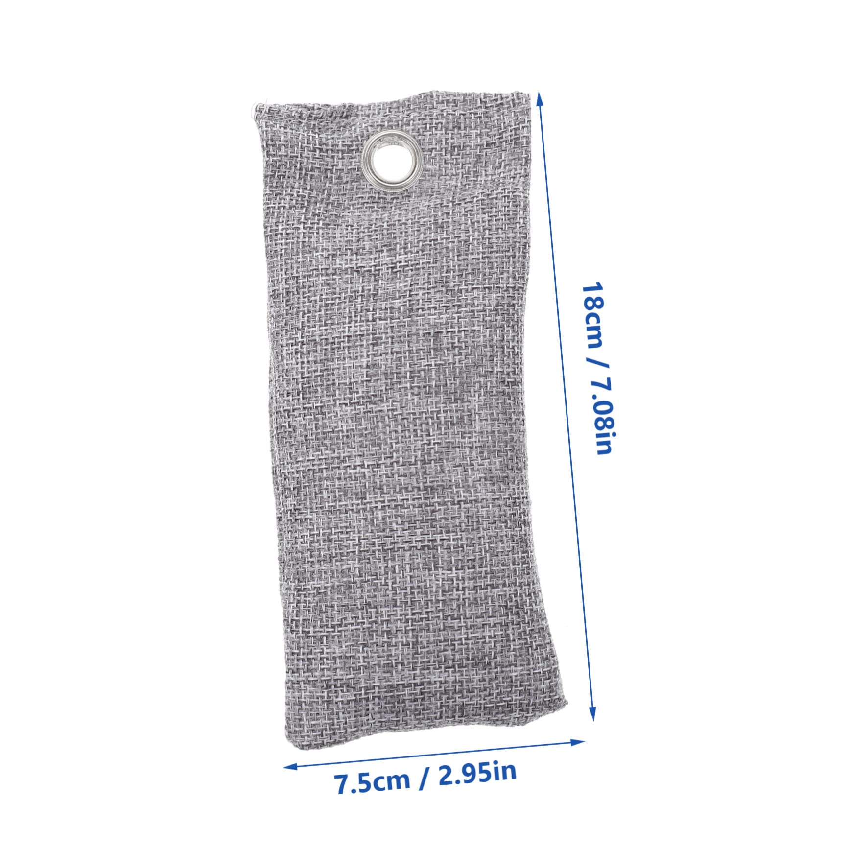 Cabilock 6 Paquet Désodorisants à Charbon Actif pour Chaussures et Placard, Absorbeurs d'Odeurs et d'Humidité en Bambou Naturel, Lot de 6 pour Maison et Voiture