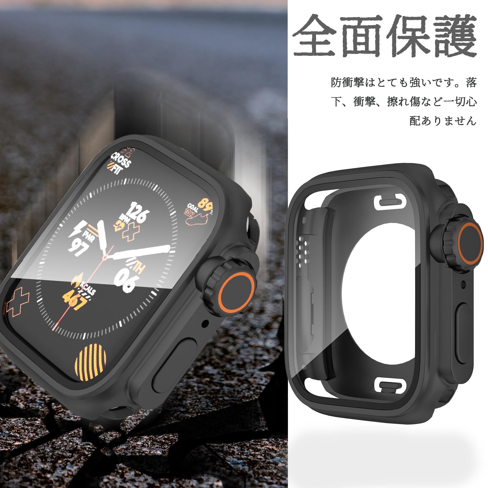 Amazon.co.jp: Miimall【Ultra仮装防水ケース】対応 Apple Watch 