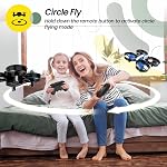 Holy Stone Mini Drone pour enfants et débutants RC Nano Quadcopter Indoor Small Helicopter Plane avec le vol automatique, 3D Flip, mode sans tête et 3 Batteries, Grand Jouet Cadeau pour Garçons et Filles