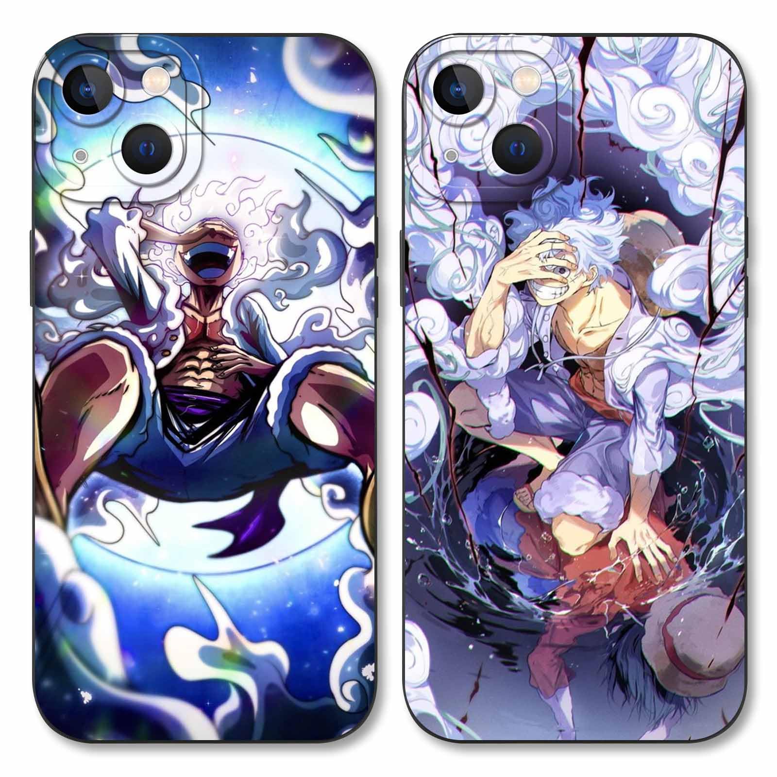 Handyhülle 2 Stück für iPhone 17 Pro Max Hülle 6.9'' Anime Luffy Zoro Gear 5 Sun