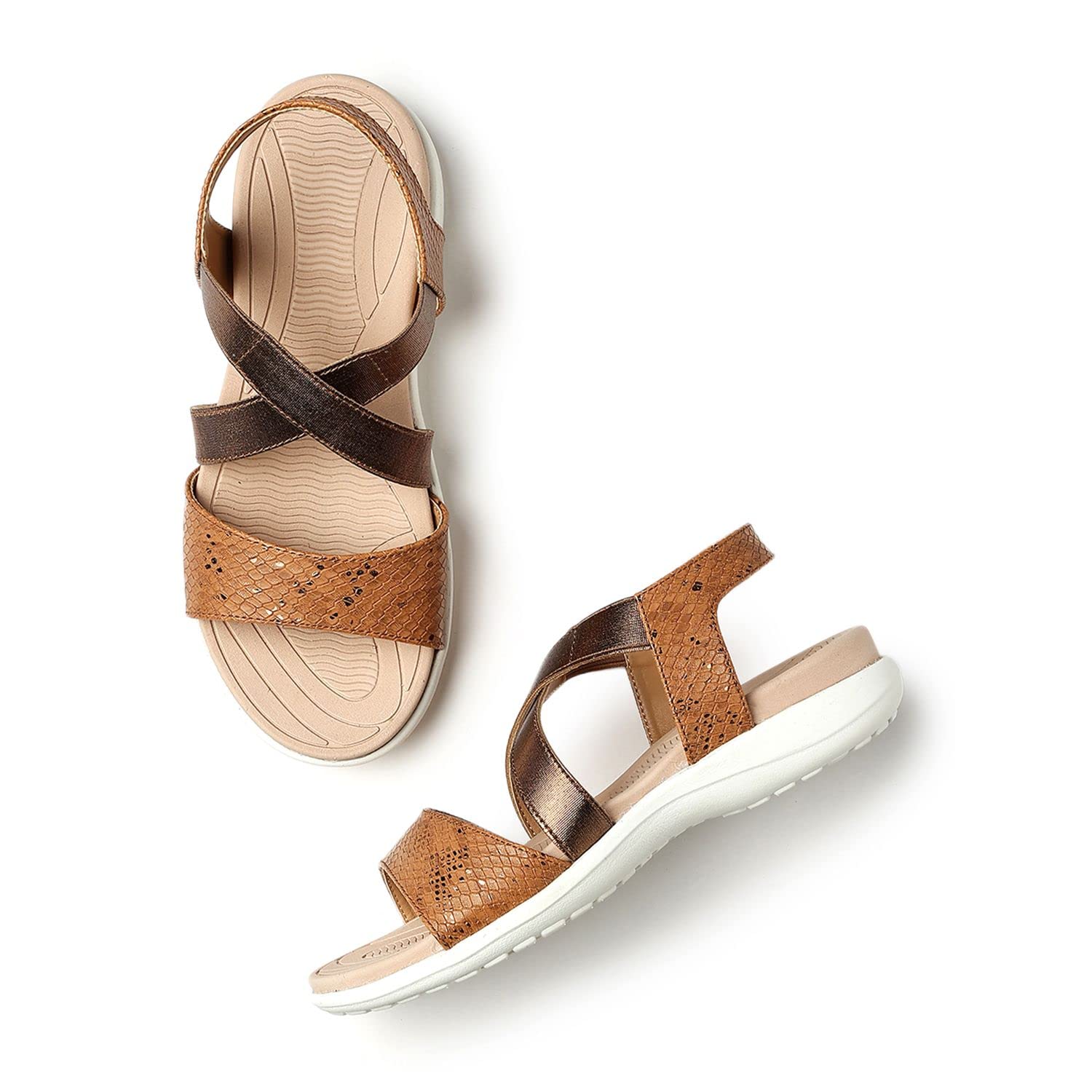 See full amazon price history chart for Marc Loire Womens Comfortable Embellished Cross Strap Flats (Copper, numeric_4) Marc Loire Womens Comfortable Embellished Cross Strap Flats (Copper, numeric_4) (B0C4B4P7K8) Amazon Price History, Amazon Price Tracker