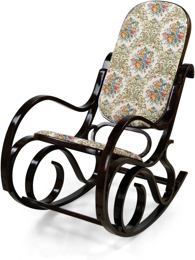Royaloak Rover Rocking Chair (Dark Brown)