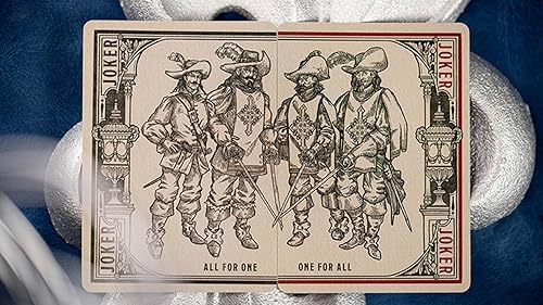 Vista 6 de Murphy's Magic Supplies, Inc. 3 cartas de mosquetero de Kings Wild Project