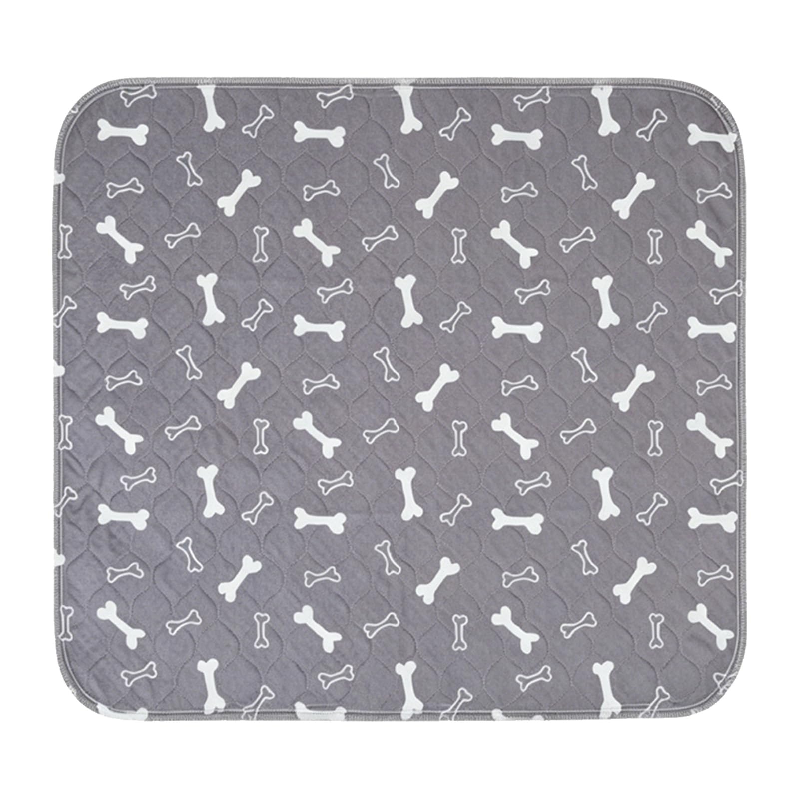 Generic Printed Washable Dog Pee Pad Leakproof Reusable Puppy Pad Odor Proof Portable Pet Sleeping Mat for Playpen Crate Whelping Box Potty Training