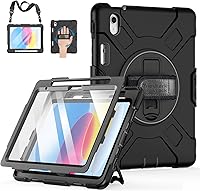 Vista 31 de Funda para iPad (A16) de 11ª/10ª generación: Funda protectora para iPad de 11ª generación de 11 pulgadas 2025 y 10ª generación de 10.9 pulgadas 2022