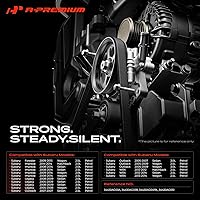 Vista 2 de Bomba de dirección asistida A-Premium compatible con Subaru Outback/Legacy 2005-2009, Forester 2009-2013, Impreza 2008-2014, WRX 2012-2014, 2.5L