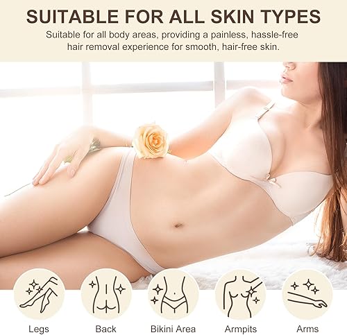 Miniatura 8 de Paquete de 2 aceites Cyperus Rotundus para depilación, natural para reducir el crecimiento del vello corporal, reducir el crecimiento del vello