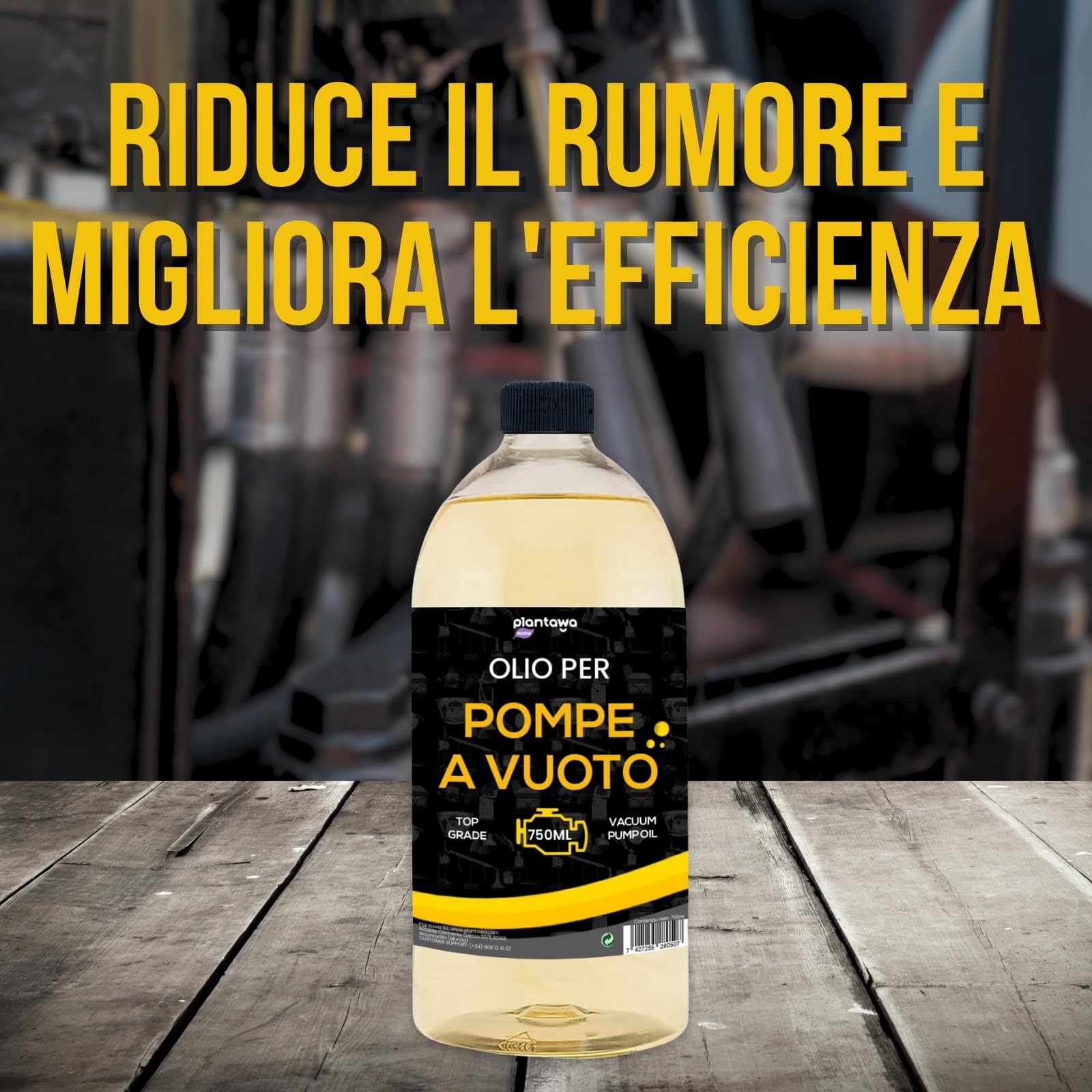 Olio per Pompa a Vuoto,Olio Macchina per Vuoto,Universale Adatto per Tutte Le Pompe,750 ml,Aria Condizionata,Olio Speciale Pompa a Vuoto,Pompe rotative a Pallet,Pompe Porte,Lobi