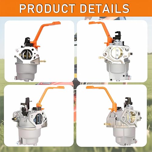 Miniatura 3 de 0J58620157 Carburador apto para Generac GP5000 GP5500 GP6500 GP6500E GP7500E 0G8442A111