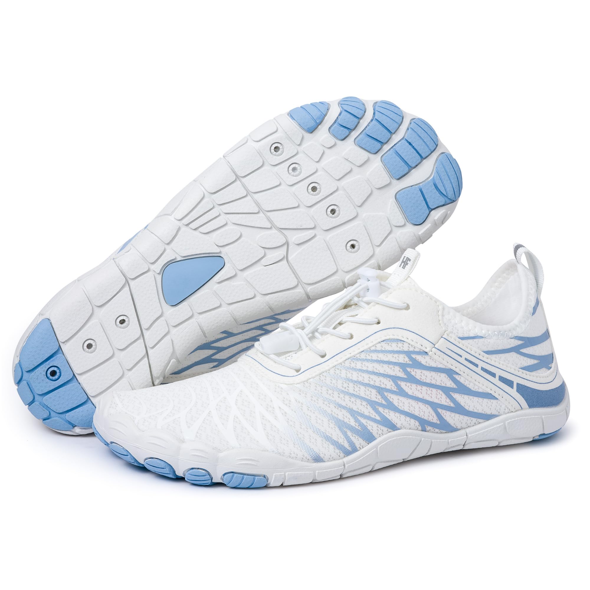 Hike Footwear Lazuli Pro HF - Healthier and Comfortable Feet White/Blue