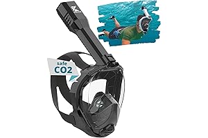 Full Face Snorkel Mask for Adults with Unparalleled Breathing Experience