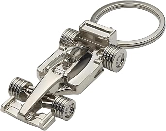 F1 Keychain - Metal Miniature Car, F1 merch for Car Enthusiasts and Collectors. formula one Gift for Man and Boys