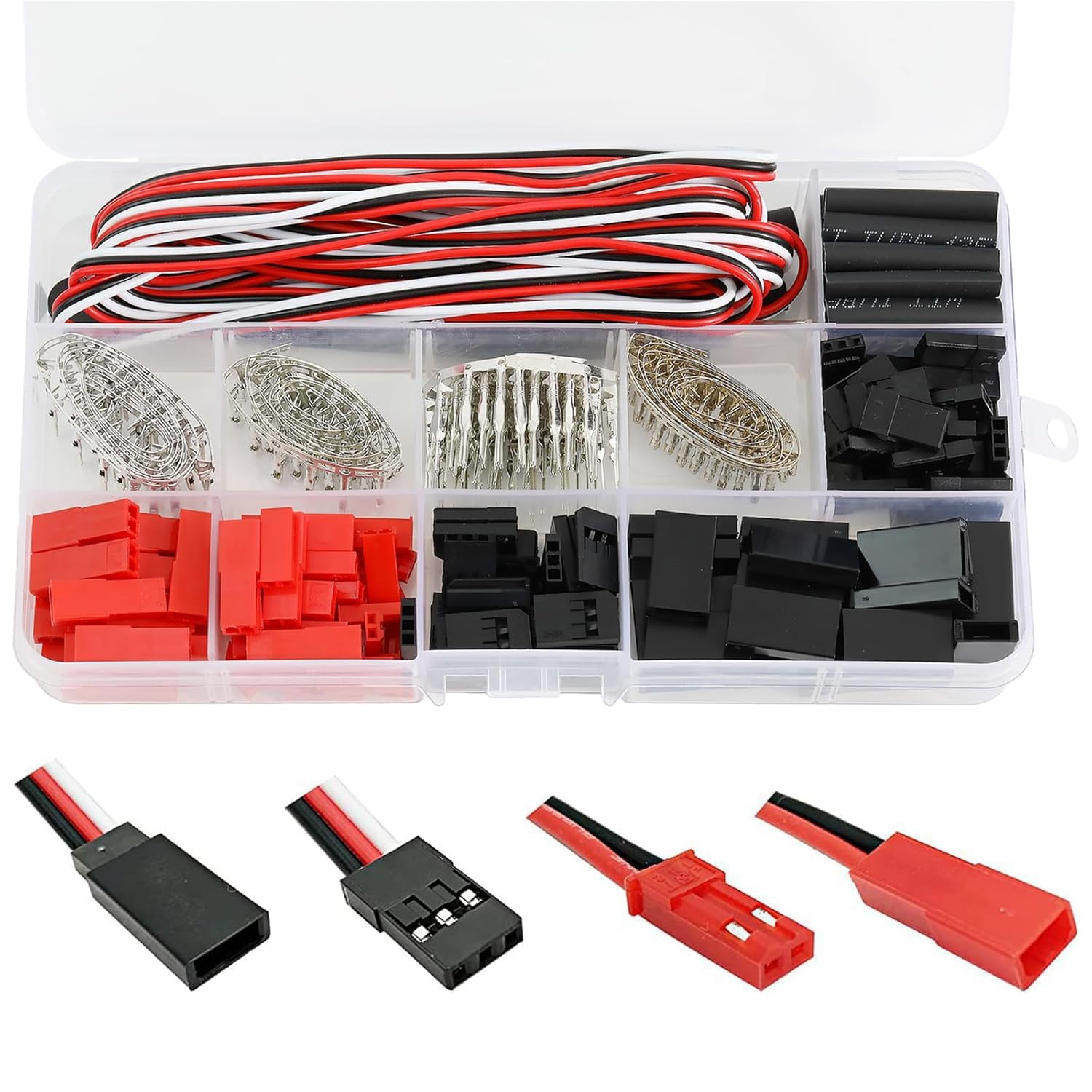 Amazon.co.jp: PENGLIN 50セット JST コネクタキット サーボプラグ