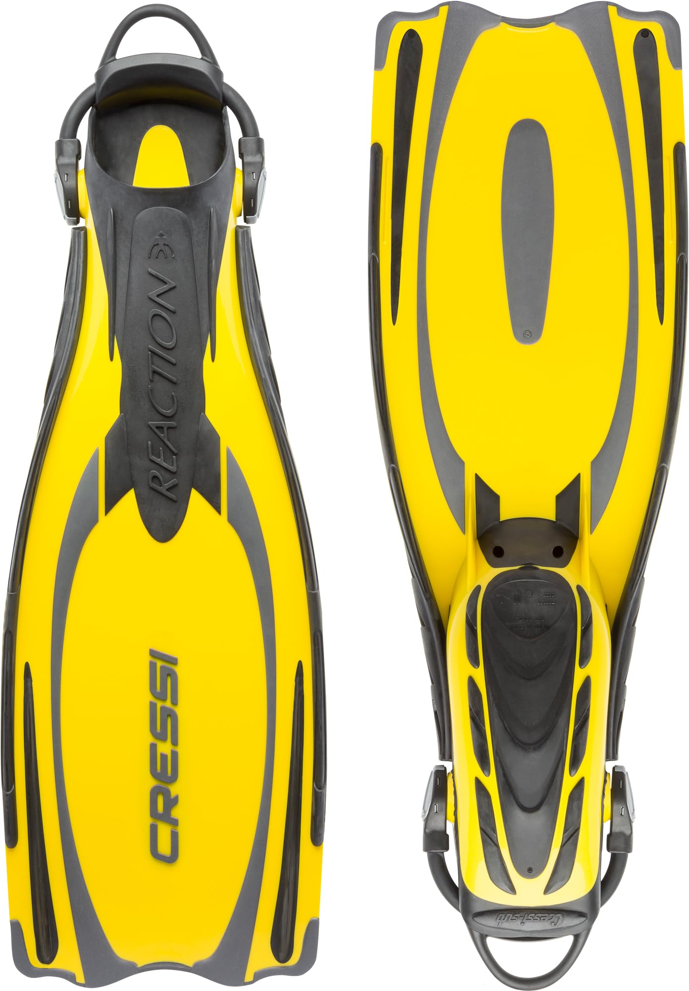 Cressi Reaction EBS, Palme Plongee avec Bungee