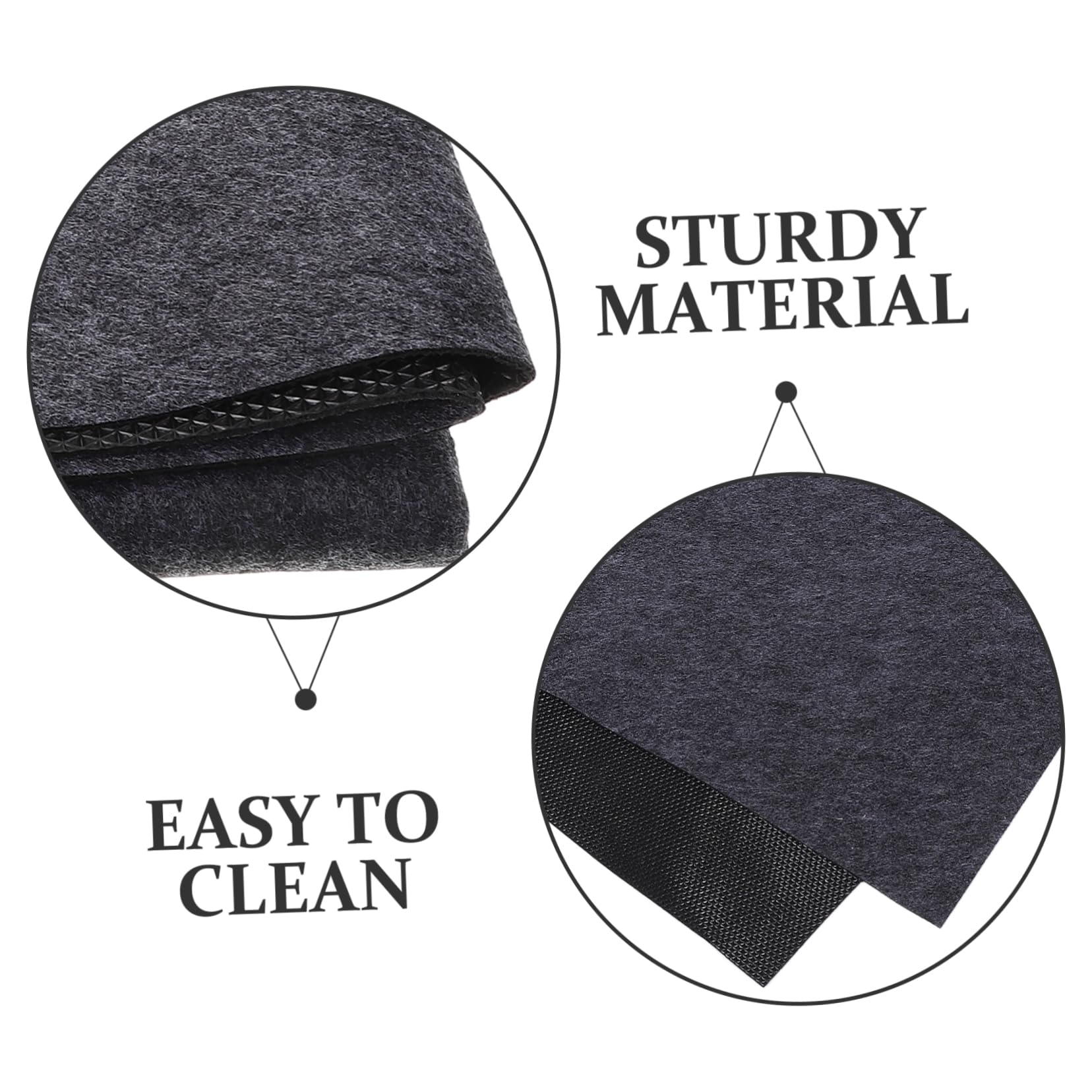 Tapis de Garage Imperméable 91,5x122cm, Feutre Lavable et Résistant à L’Huile, pour Entretien Voiture et Sol de Garage
