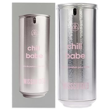 Missguided Chill Babe - Chypre Floral Fragrance For Women - Opens With Notes Of Sorbet, Citruses And Pear - Middle Notes Of Rose, Cyclamen And Jasmine - Exotic Incense Fusion - Edp Spray - 2.7 Oz