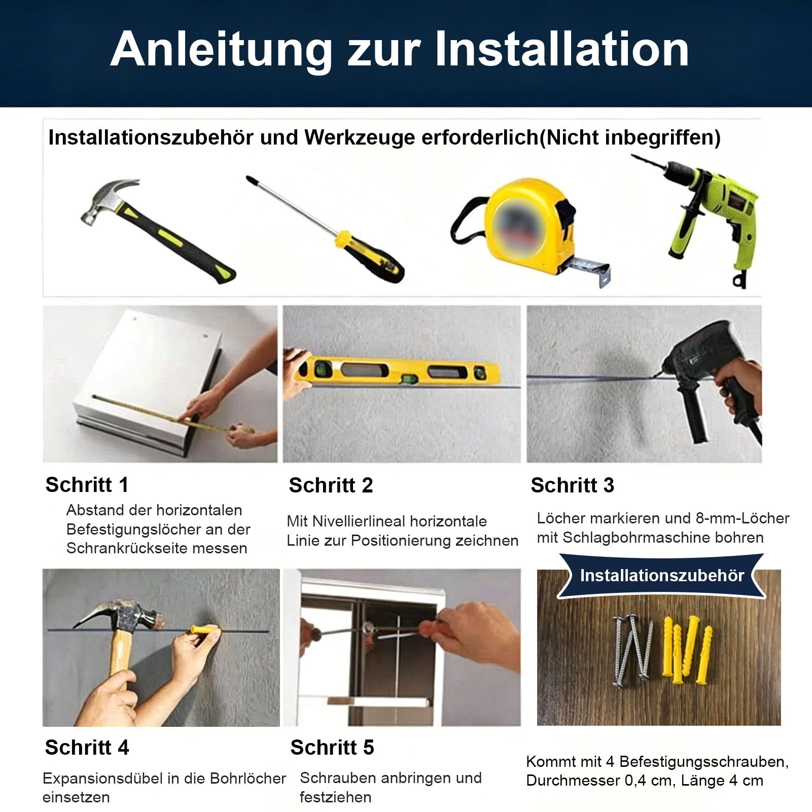 HJZALMI Wandhängeschrank aus Edelstahl, Tragfähigkeit bis 50 kg montagefrei | mit 2 Schiebetüren und herausnehmbaren Einlegeböden, geeignet für Küche, Bad, Garage, Lagerhalle und Balkon