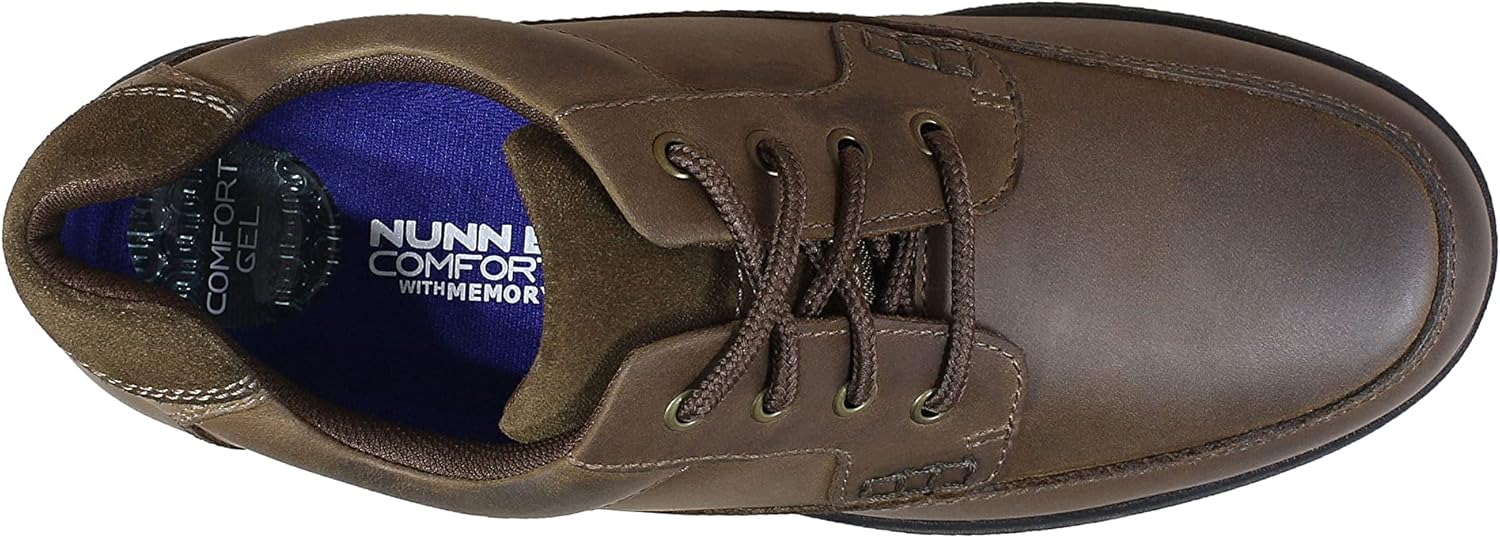 Nunn Bush Mens Cam Moc Toe Casual Lace-up with Comfort Gel and Memory Foam - Image 11