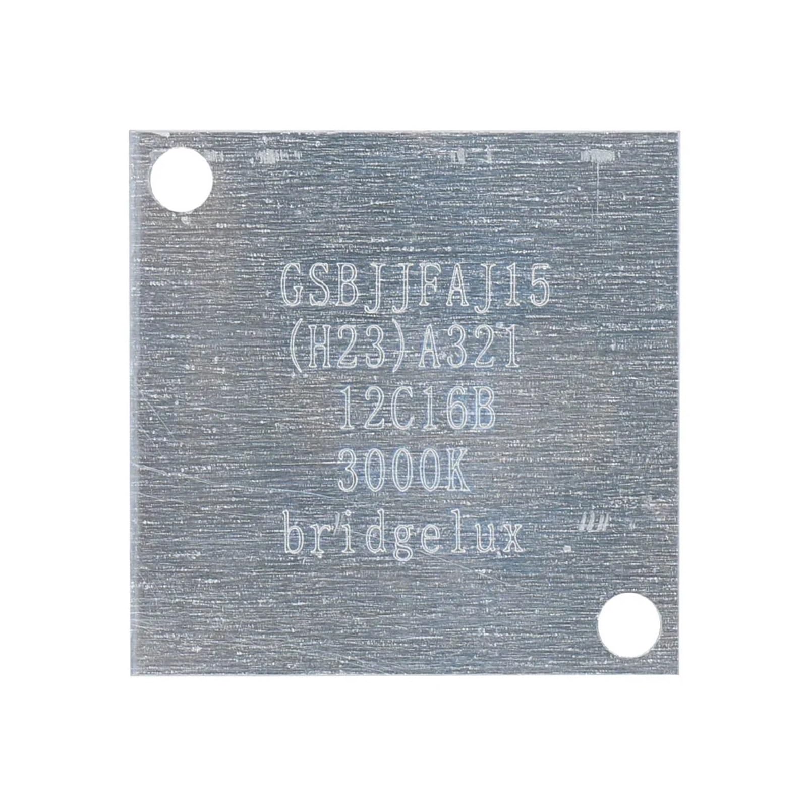 3 pezzi LED COB Chip Bridgelux Crystal 28 * 28mm Ra90 48W/72W/96W DC36-39V Luce for la crescita delle piante ad alta luminosità Illuminazione domestica for faretti(4000K,96W)