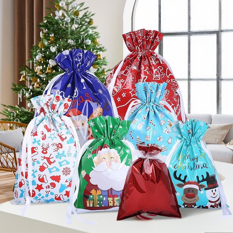 Kringle Express 55 Pcs Gift Bags & Tags Set