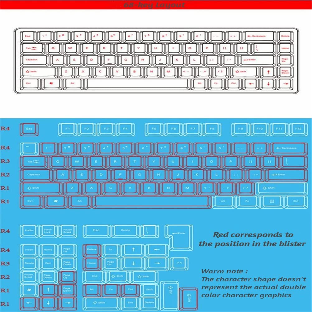 Amazon | PBT キーキャップ 機械ゲーム キーボード 切り替 透明 RGB
