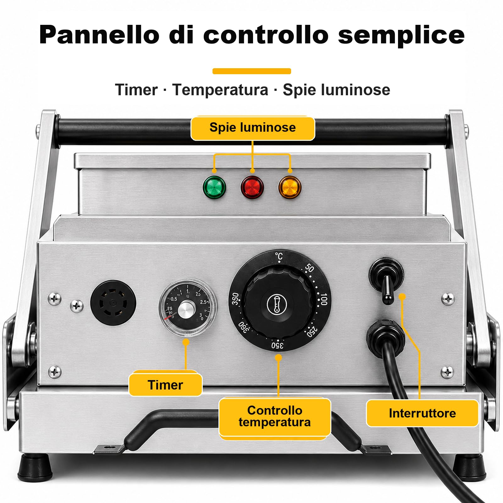 Tostapane Industriale per Pane da Hamburger, 360 Pezzi/ora | Tosta 6 panini per ciclo in circa 40 secondi, fino a 360 pezzi/ora.