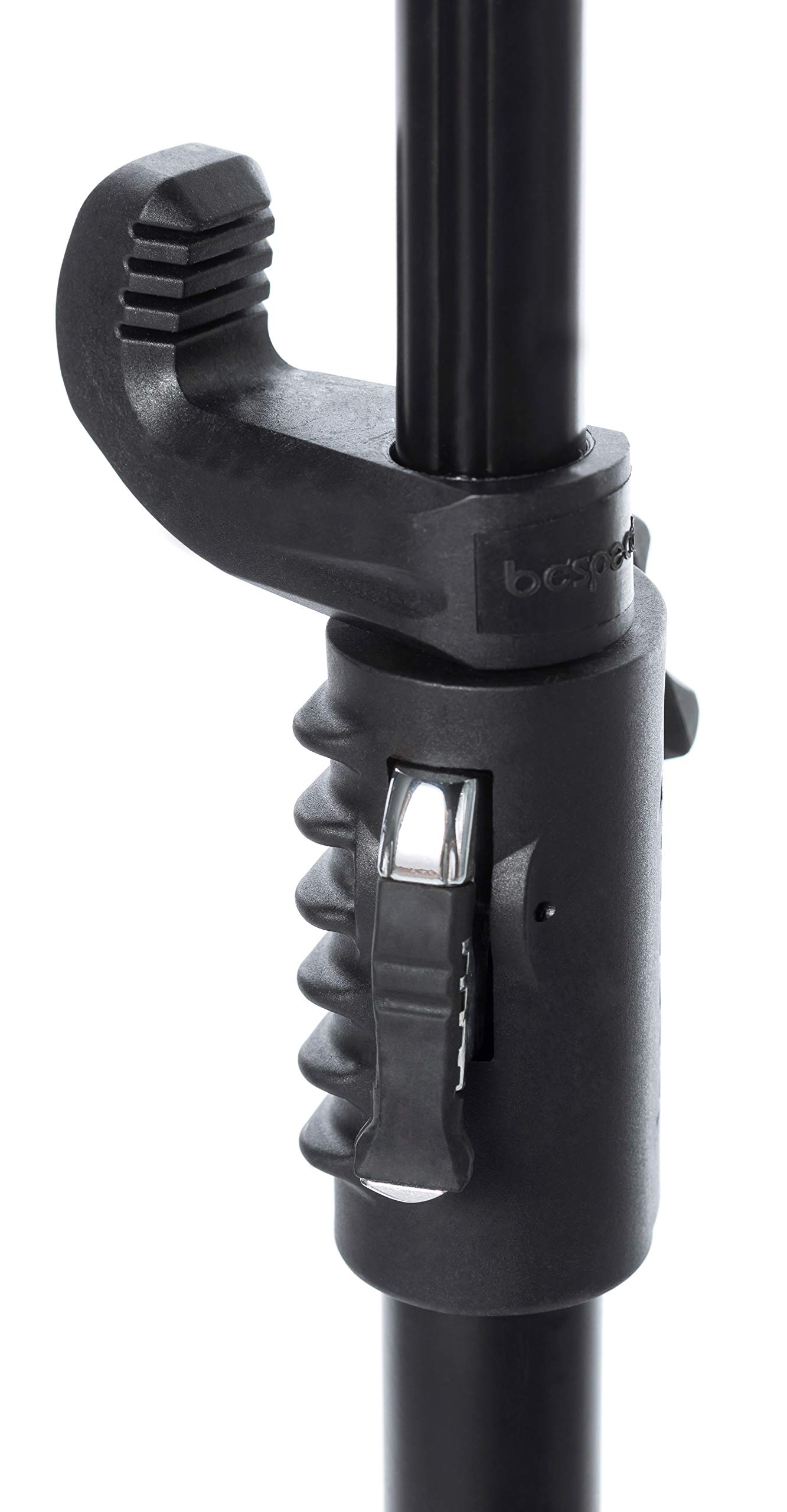 BESPECO KG10 – Supporto singolo professionale per chitarra/basso con auto-bloccaggio