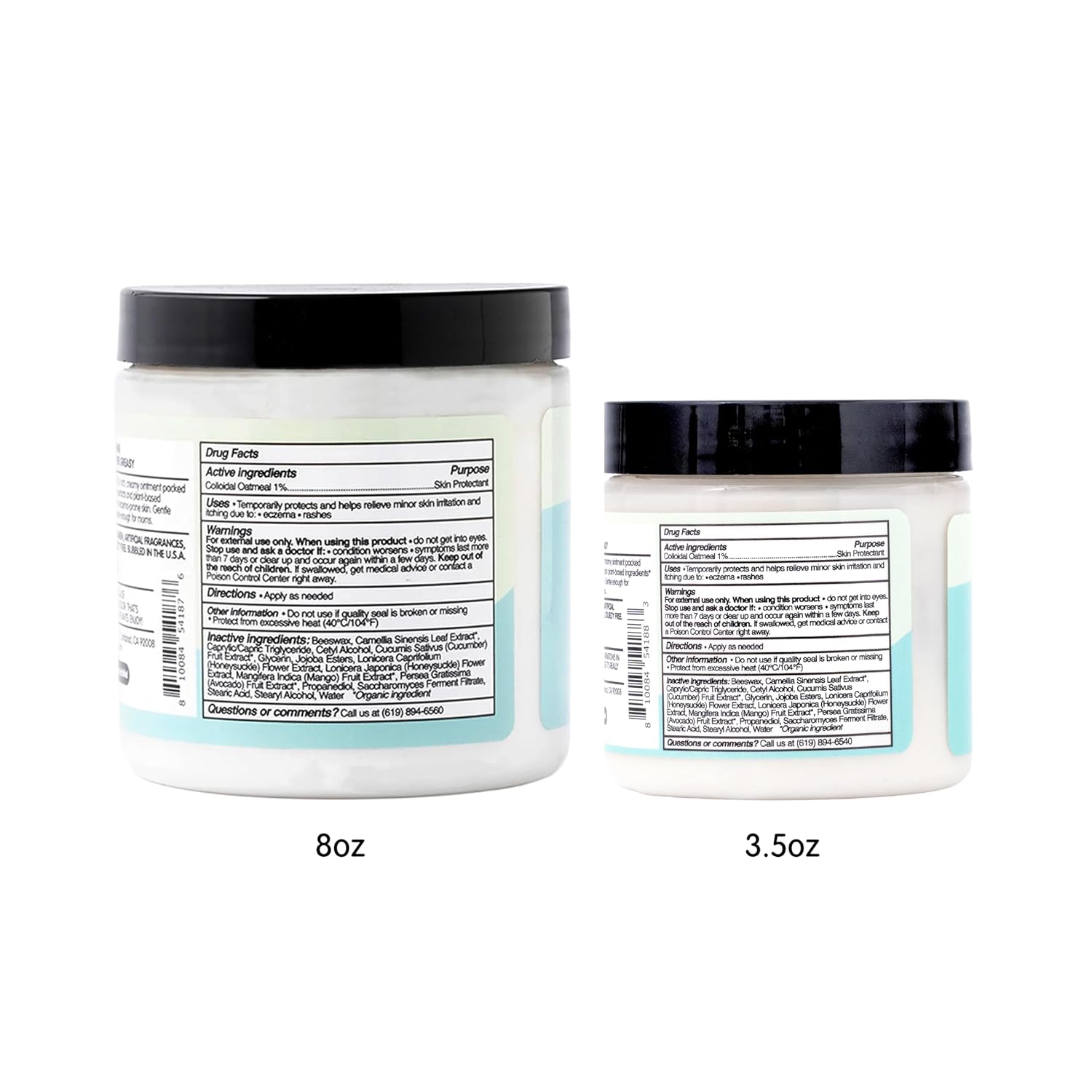 TUBBY TODD All Over Ointment - Baby Eczema Cream, Everyday Multi-Purpose Sensitive, Dry, Irritation Baby Skin Relief Cream, Steroid & Gluten Free, Fragrance Free, 3.5 oz & 8oz, 2 Pack - Image 7